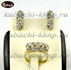 Комплект с бриллиантами. - а-8