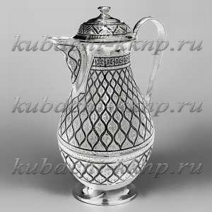 Серебряный кувшин для воды 