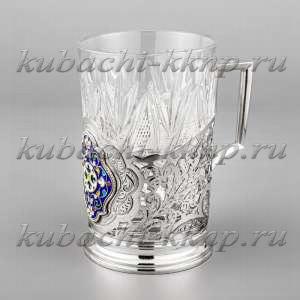 Серебряный подстаканник  - пд068