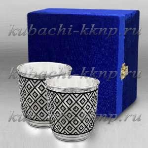 Набор серебряных стаканов 