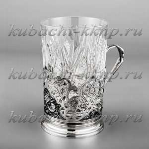 Серебряный подстаканник  - пд035
