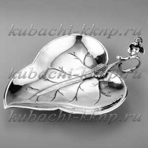 Серебряная конфетница 