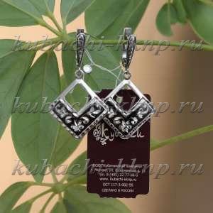 Висячие серьги - Ag-вс-32 Висячие серьги - Ag-вс-32