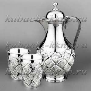 Серебряный набор для воды 