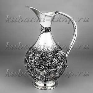Серебряный кувшин «Сказка» - кв131