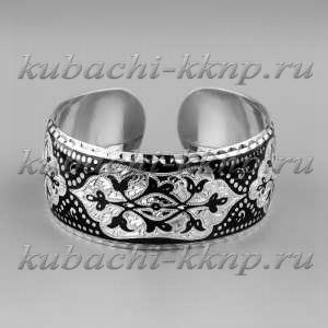 Кубачинский серебряный браслет - БР175