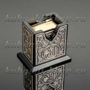 Маленький Коран в серебре с футляром - Кор011