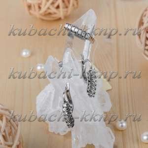 Серьги из серебра 