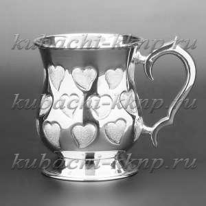 Кружка из серебра  Кружка из серебра