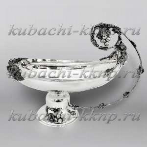 Серебряная Ваза для фруктов 