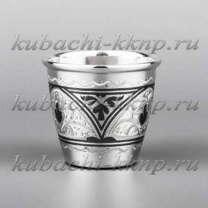 Стопка из серебра  875 пробы «Мини 1» - стп034