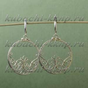 Висячие серьги - Ag-вс-51 Висячие серьги - Ag-вс-51