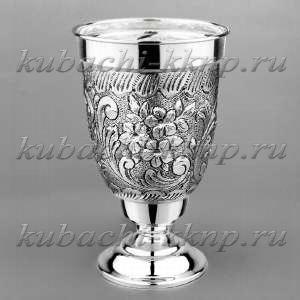 Большой серебряный стакан на 255 мл 