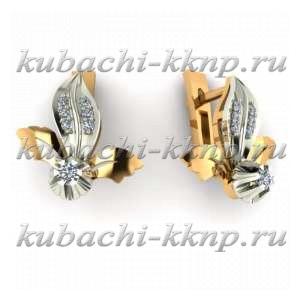 Серьги из золота 