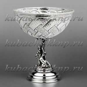 Серебряная вазочка - конфетница 