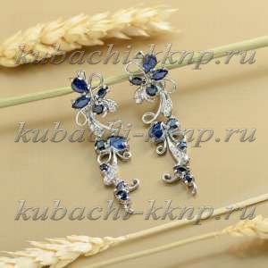 Висячие серьги - Ag-вс-33 Висячие серьги - Ag-вс-33