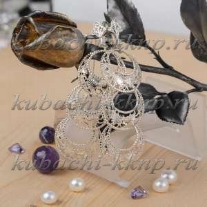 Висячие серьги - Ag-вс-52 Висячие серьги - Ag-вс-52