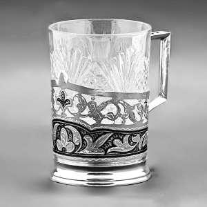 Серебряный подстаканник  