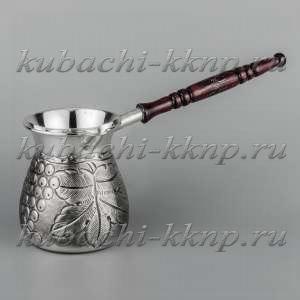 Серебряная турка «Лоза» - т018