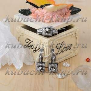 Кольцо из серебра 925 пробы - Ag-к109