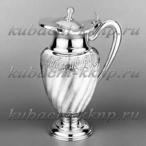 Оригинальный серебряный кувшин 