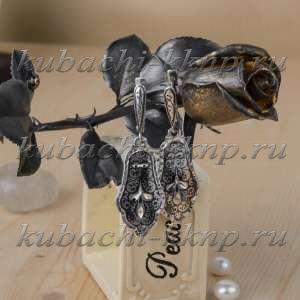 Висячие серьги - Ag-вс-29 Висячие серьги - Ag-вс-29