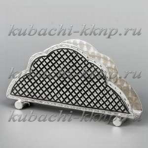 Серебряная салфетница  - сл019