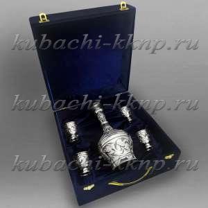 Серебряный набор для виски или коньяка  Серебряный набор для виски или коньяка