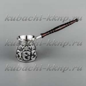 Серебряная кофеварка 