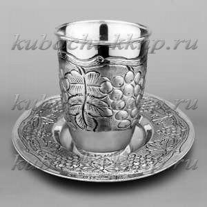 Серебряный набор ля кидуша - кид08