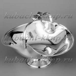 Серебряная конфетница 