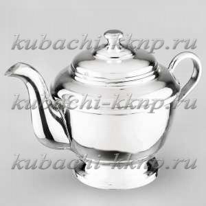 Серебряный чайник «Глянцевый» - чн034 Серебряный чайник «Глянцевый» - чн034