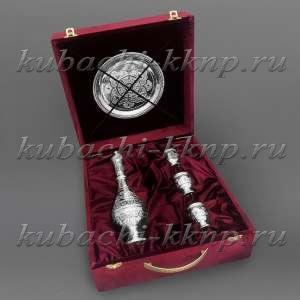 Серебряный водочный сервиз 