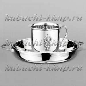 Детский набор из серебра  Детский набор из серебра