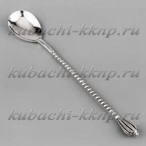 Серебряная ложка «Корона» - л00059