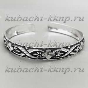 Тонкий серебряный браслет  Тонкий серебряный браслет