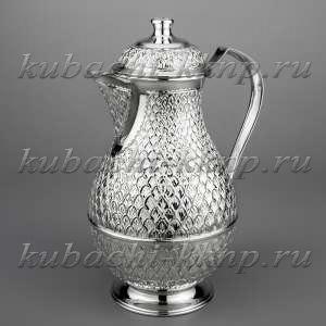 Серебряный кувшин для воды 