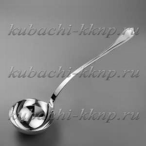 Серебряный половник с бантиком на ручке - плв01 Серебряный половник с бантиком на ручке - плв01