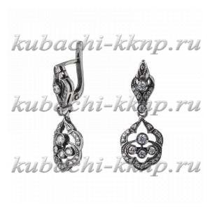 Висячие серьги - Ag-вс90