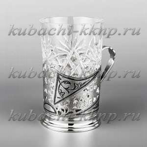 Подстаканник серебряный  - пд009