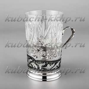 Серебряный подстаканник  - пд049