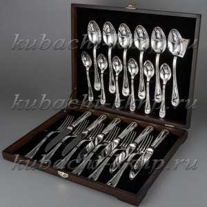 Столовый набор кубачинский на 6 персон - sn0007