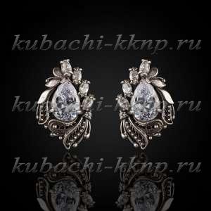 Серебряные серьги 