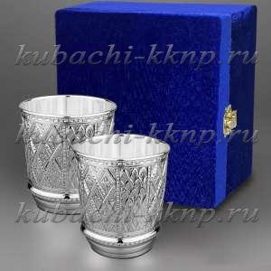 Набор серебряных стаканов 