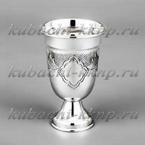 Стопка серебряная «Узор» - стп040