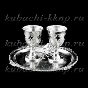 Серебряный набор «На двоих» - нб0003