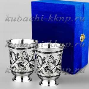 Набор из двух серебряных стаканов 