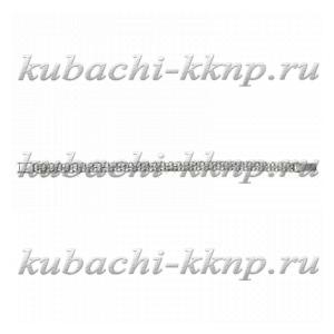 Серебряный мягкий браслет на руку - Б0007