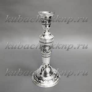 Серебряный подсвечник - ПДСВ010