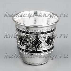 Серебряная стопка без ножки  - СТП061